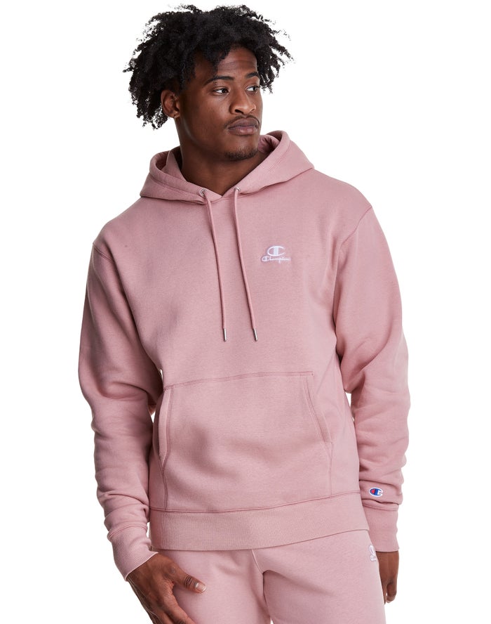 Sudadera rosa 2025 champion hombre